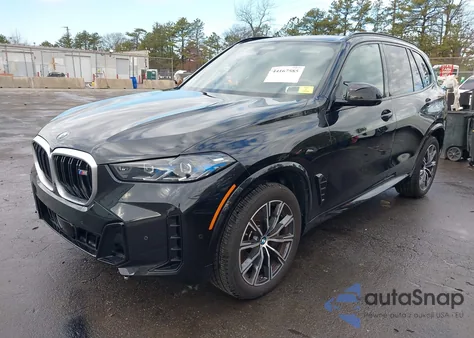2025 BMW X5 M60I z USA, uszkodzony, nr VIN 5UX33EU04S9W95690